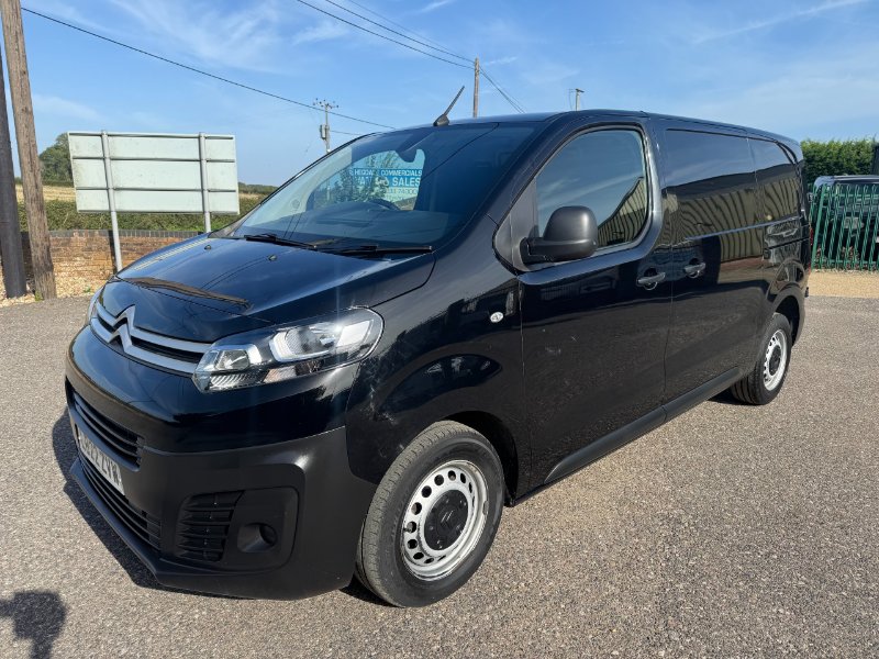 2022 Citroen Dispatch Panel Van 2.0 BlueHDi 1400 Enterprise Pro M Panel Van 6dr Diesel EAT8 FWD 2 Euro 6 s/s 145 ps AUTO MET BLACK RARE VAN!