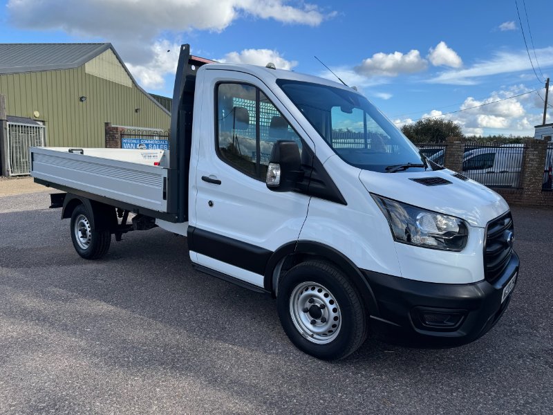 2020 Ford Transit 2.0 350 EcoBlue Leader Dropside 2dr Diesel Manual FWD L2 Euro 6 ONLY 11000 FSH NEW WET BELT