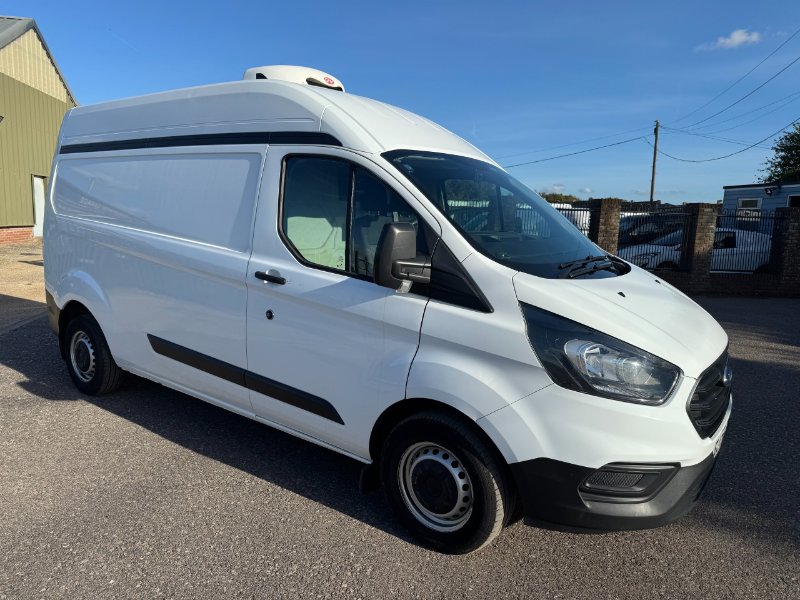 2021 Ford Transit Custom 2.0 300 EcoBlue Leader Panel Van 5dr Diesel Manual L2 H2 Euro 6 s/s 130 ps FRIDGE VAN AIR CAN FSH WET BELT CHANGE